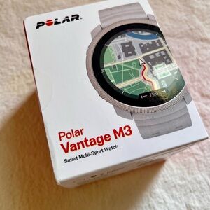 Polar Vantage M3 Smart Multi-Sport GPS Watch Greige/Gold S-L